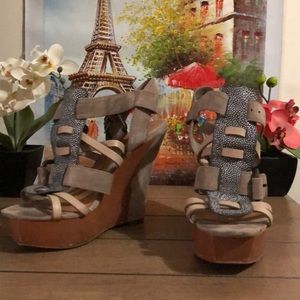 LAMB platform shoes